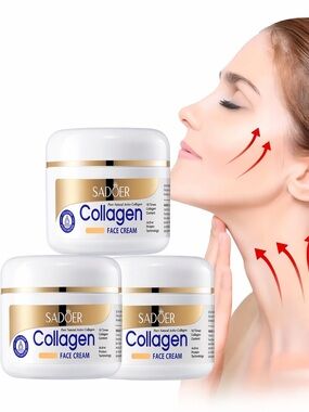 Sadoer Collagen Face Cream -  NEW Womens skincare fine lines wrinkles